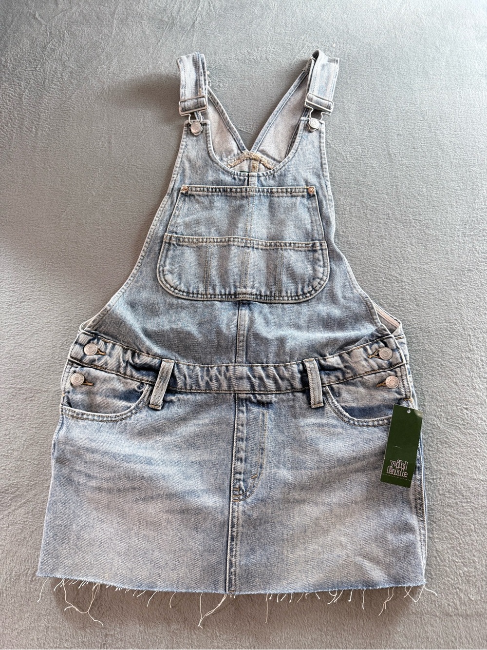 wild fable - Light Blue Denim Overall Skirt